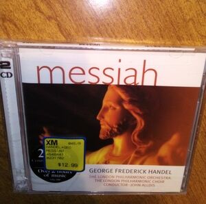 George Frederick Handel Messiah London Philhar. 2002 Sparrow Records 2XCD Sealed
